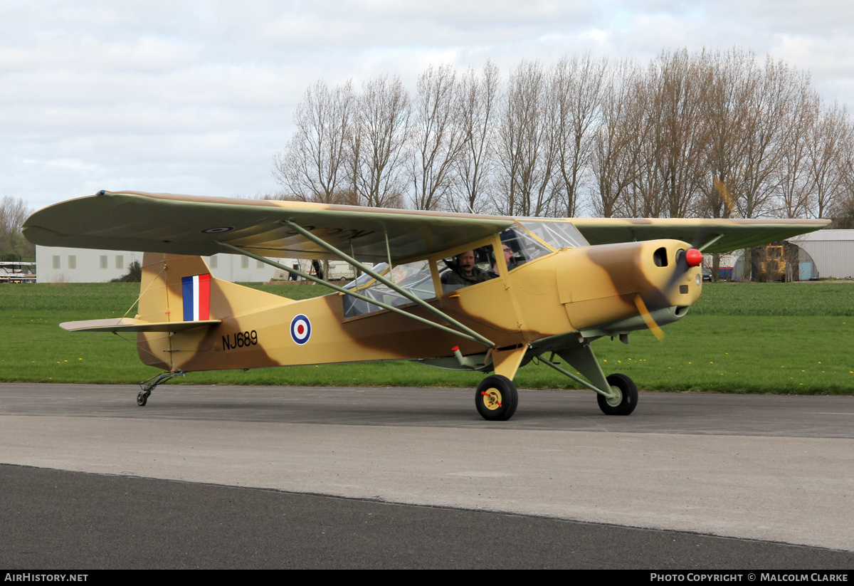 Aircraft Photo of G-ALXZ / NJ689 | Auster Mk5 150 Alpha | UK - Army | AirHistory.net #122510