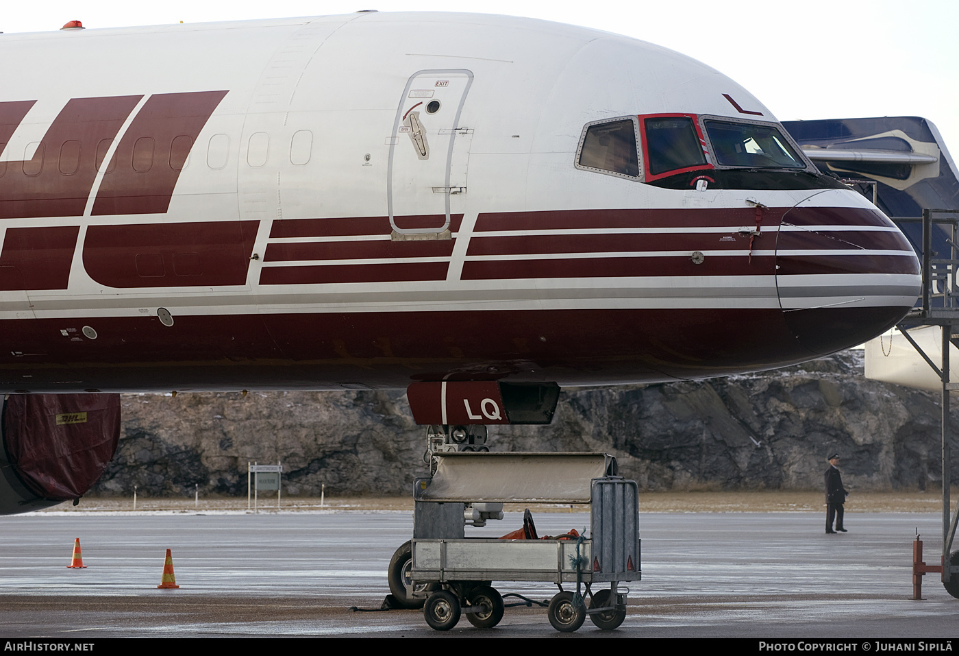 Aircraft Photo of OO-DLQ | Boeing 757-236/SF | DHL Worldwide Express | AirHistory.net #122516