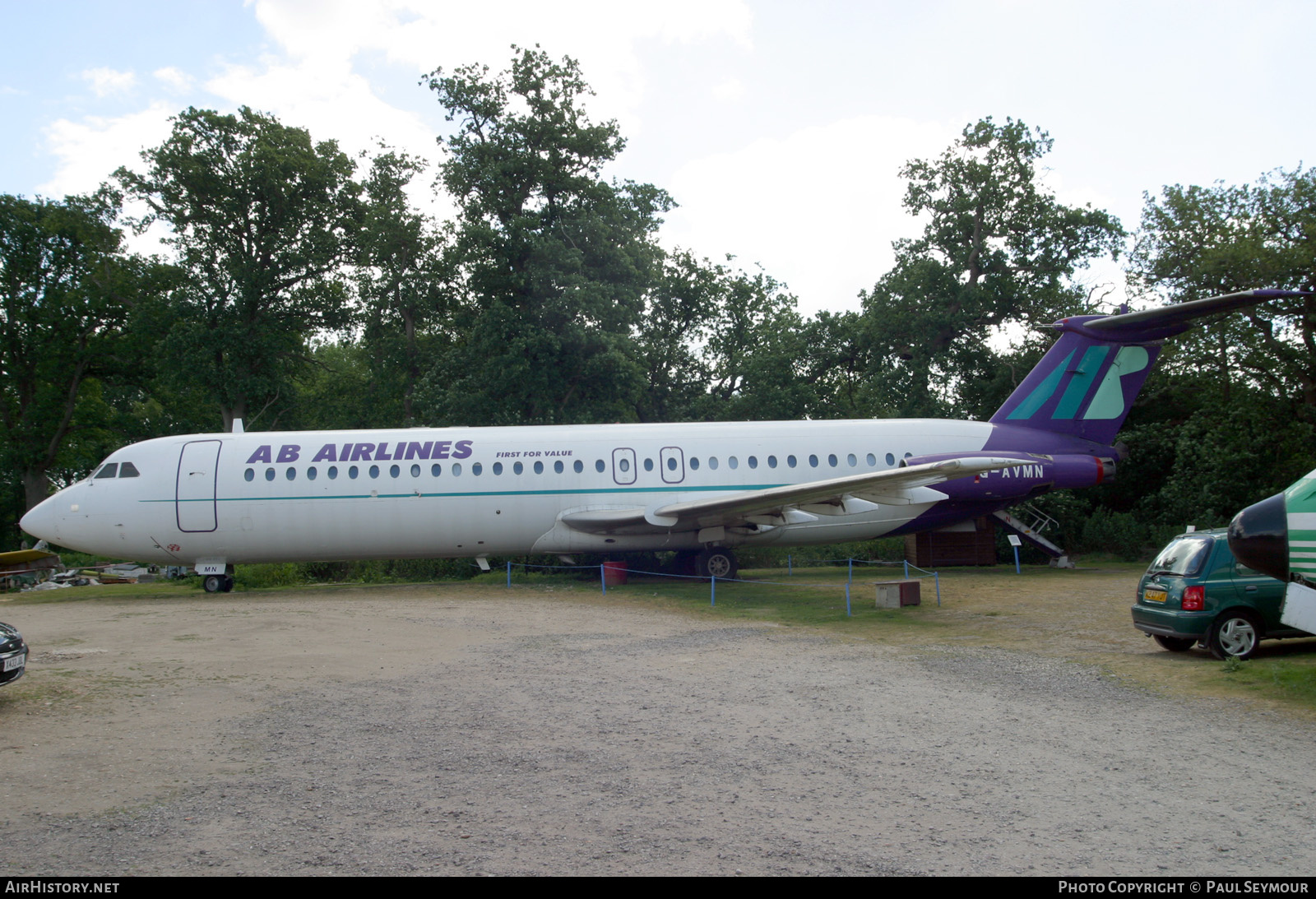 Aircraft Photo of G-AVMN | BAC 111-510ED One-Eleven | AB Airlines | AirHistory.net #122535