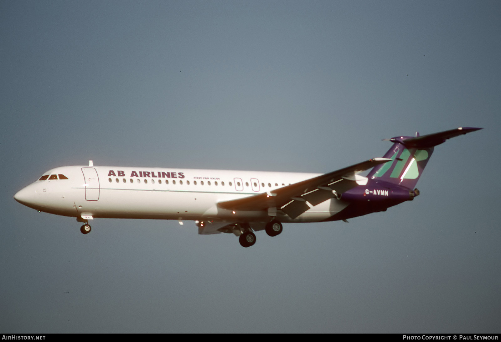 Aircraft Photo of G-AVMN | BAC 111-510ED One-Eleven | AB Airlines | AirHistory.net #122545
