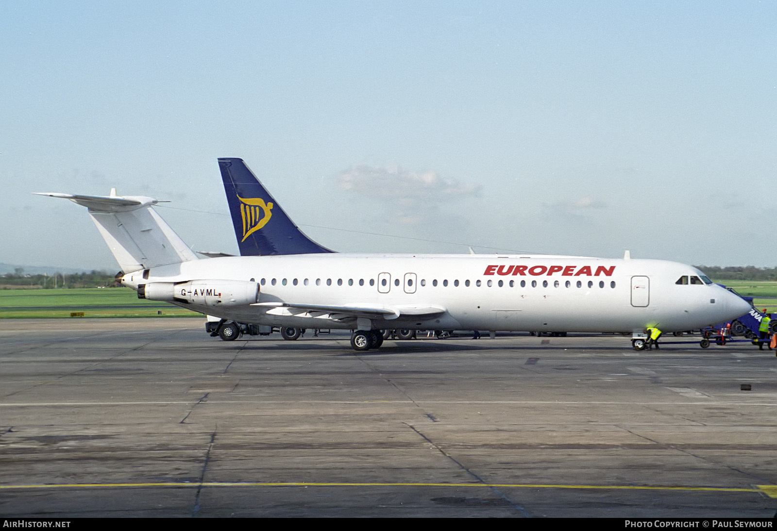 Aircraft Photo of G-AVML | BAC 111-510ED One-Eleven | European Aircharter - EAL/EAC | AirHistory.net #122559