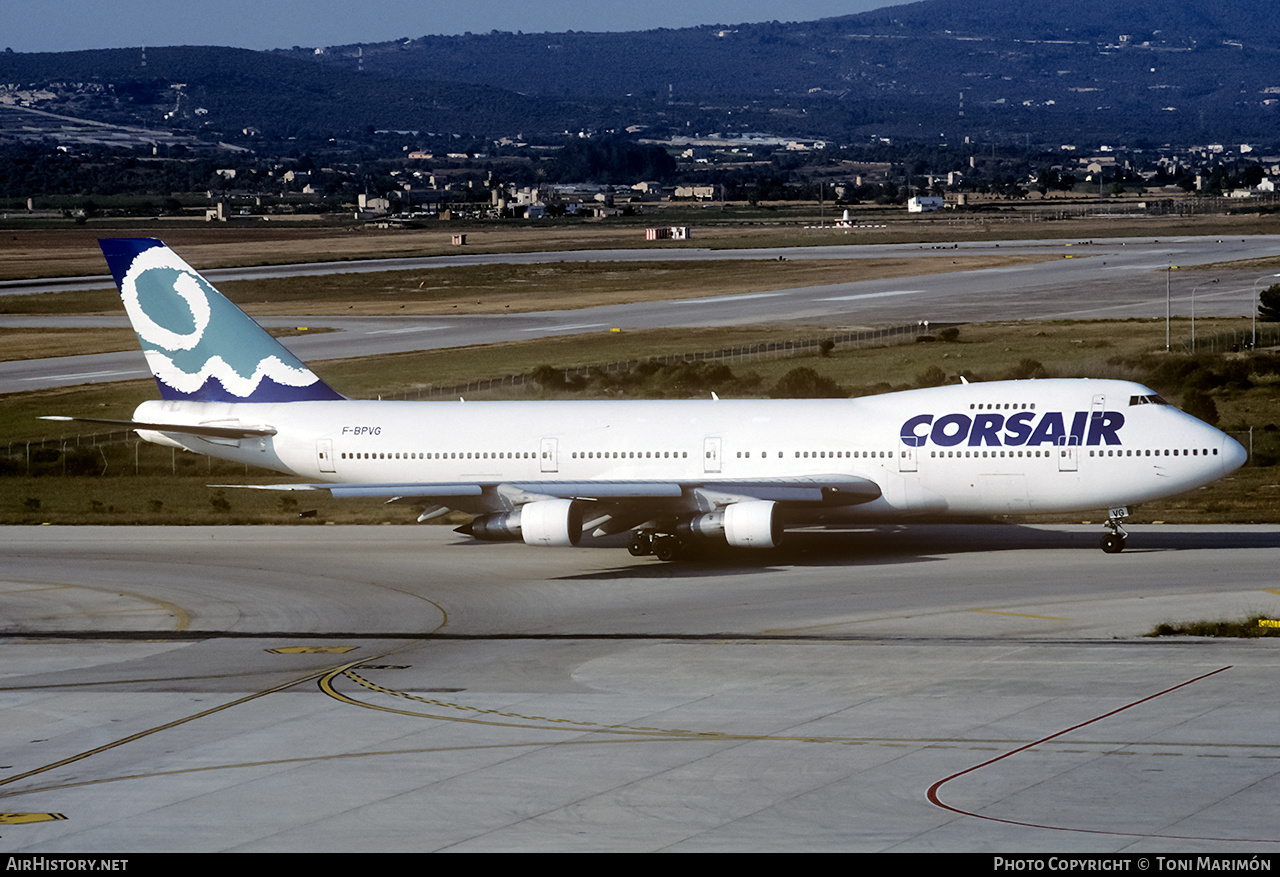 Aircraft Photo of F-BPVG | Boeing 747-128 | Corsair | AirHistory.net #122575