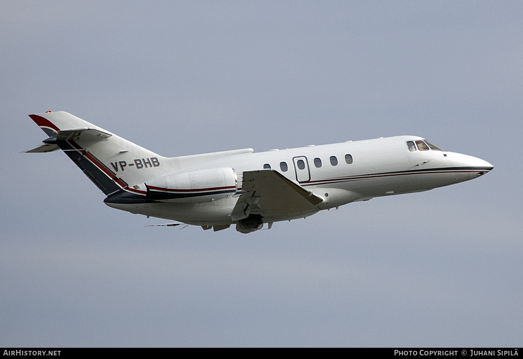 Aircraft Photo of VP-BHB | British Aerospace BAe-125-800A | AirHistory.net #122578