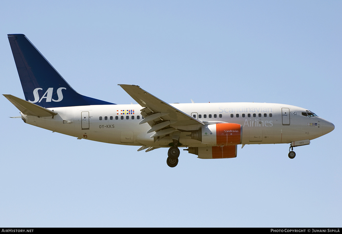 Aircraft Photo of OY-KKS | Boeing 737-683 | Scandinavian Airlines - SAS | AirHistory.net #122589
