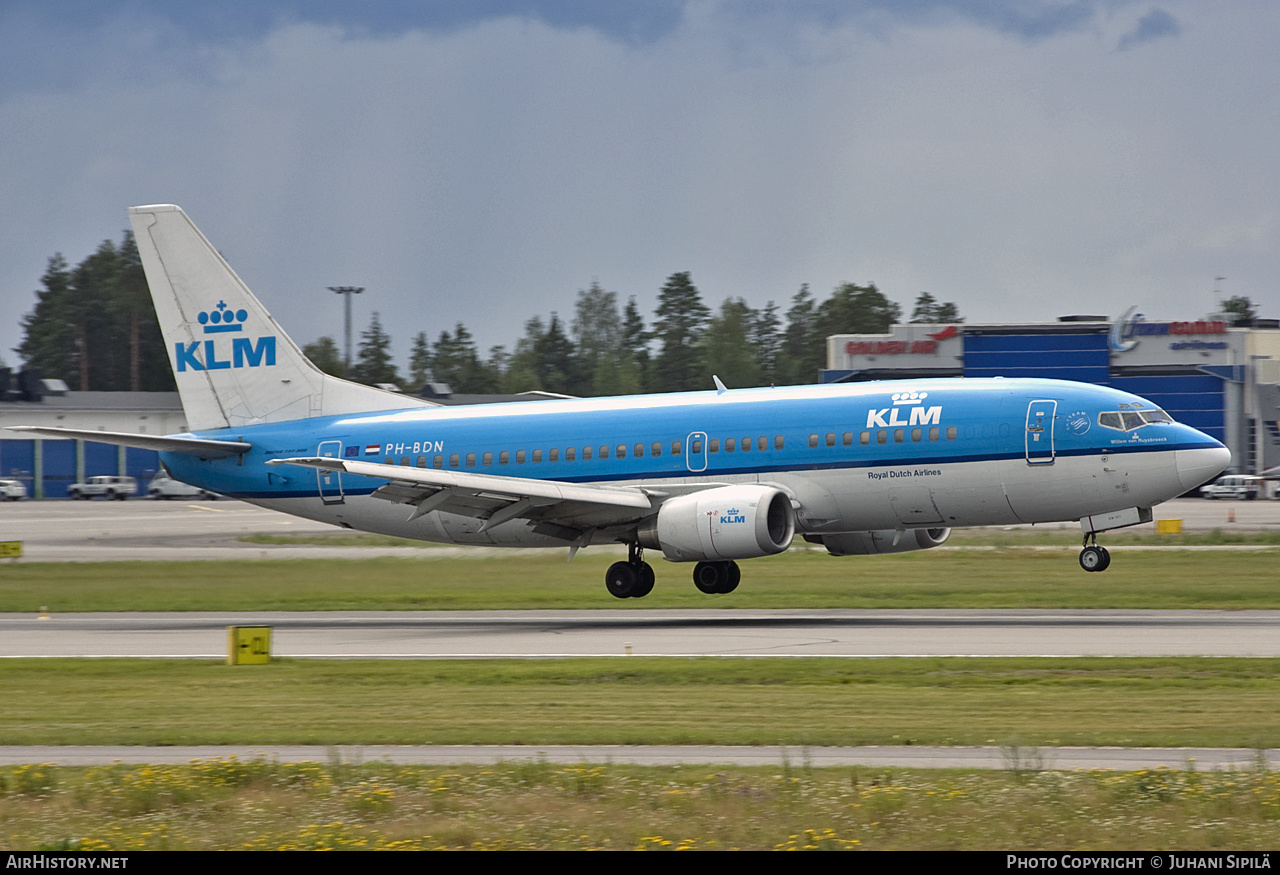 Aircraft Photo of PH-BDN | Boeing 737-306 | KLM - Royal Dutch Airlines | AirHistory.net #122592