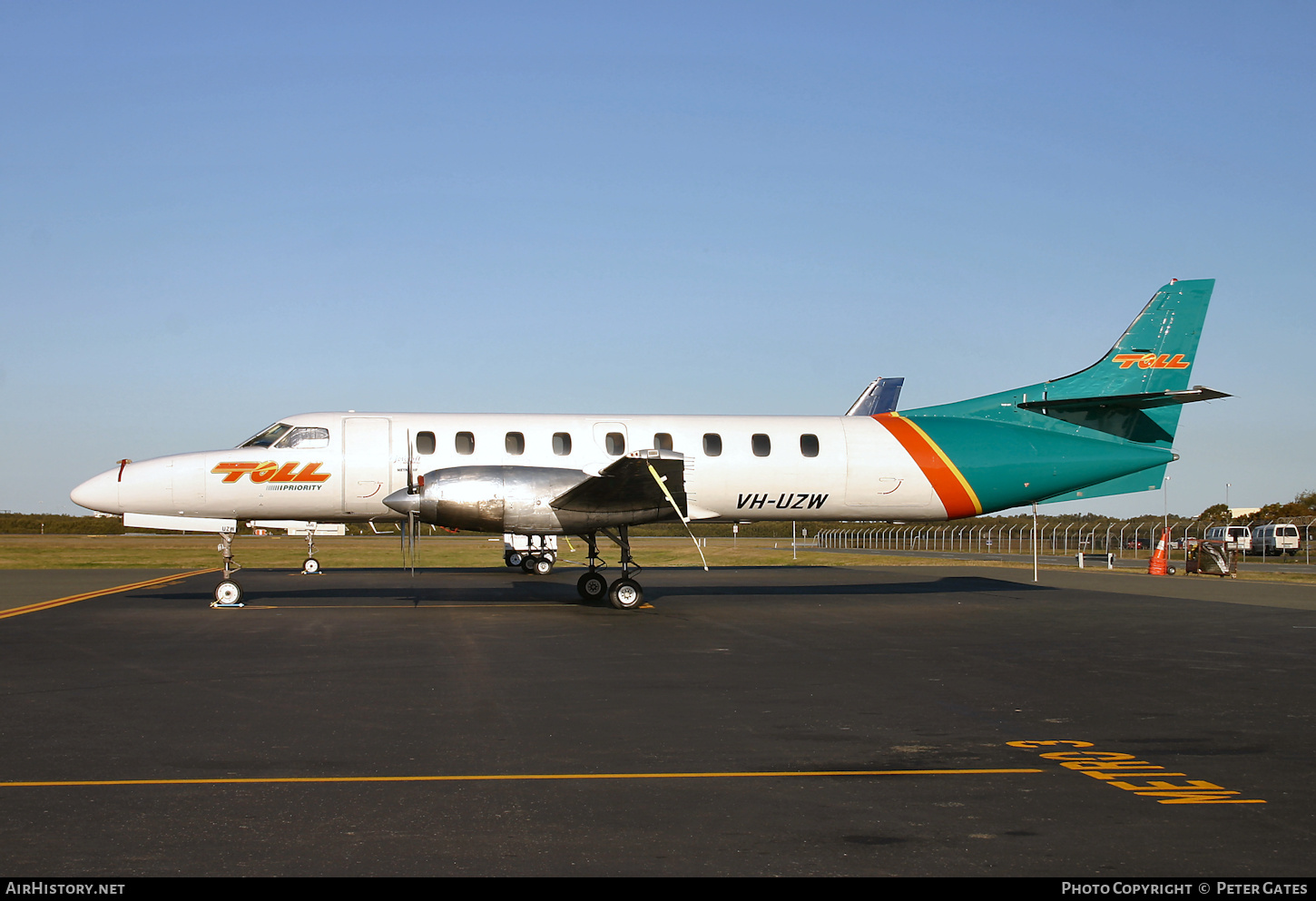 Aircraft Photo of VH-UZW | Fairchild SA-227AC Metro III | Toll Priority | AirHistory.net #122618