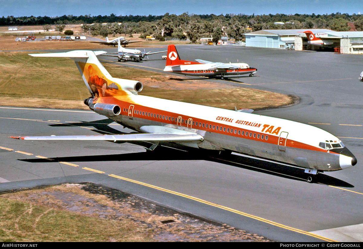 Aircraft Photo of VH-TBK | Boeing 727-276/Adv | Trans-Australia Airlines - TAA | AirHistory.net #122632