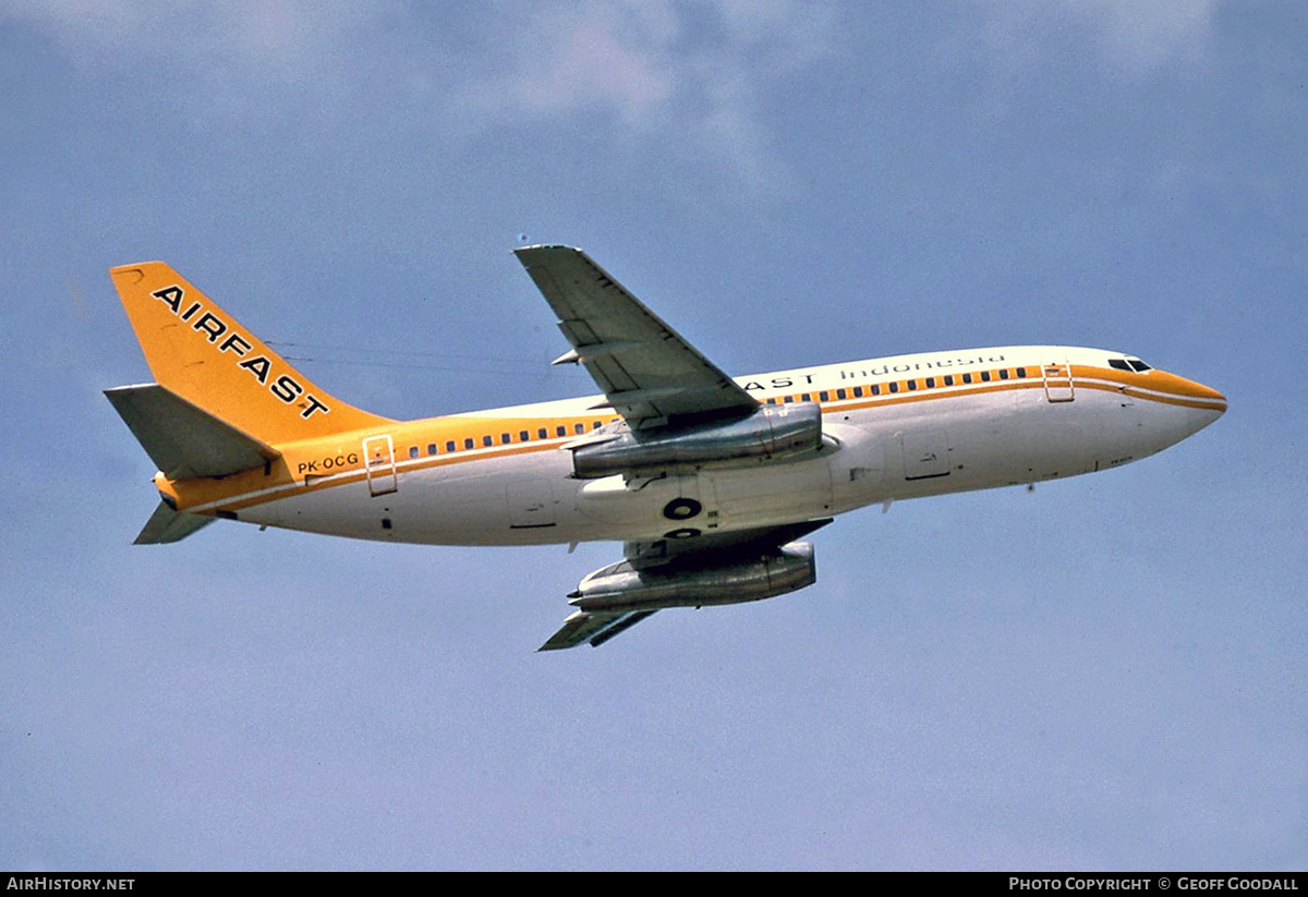 Aircraft Photo of PK-OCG | Boeing 737-293 | Airfast | AirHistory.net #122636