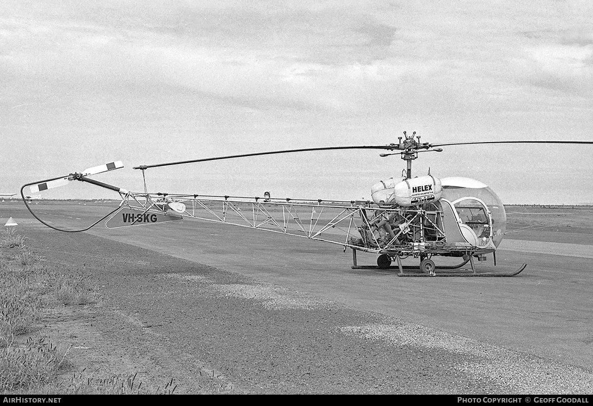Aircraft Photo of VH-SKG | Bell 47G-3B-2 | Helex - Helicopter Exploration | AirHistory.net #122643