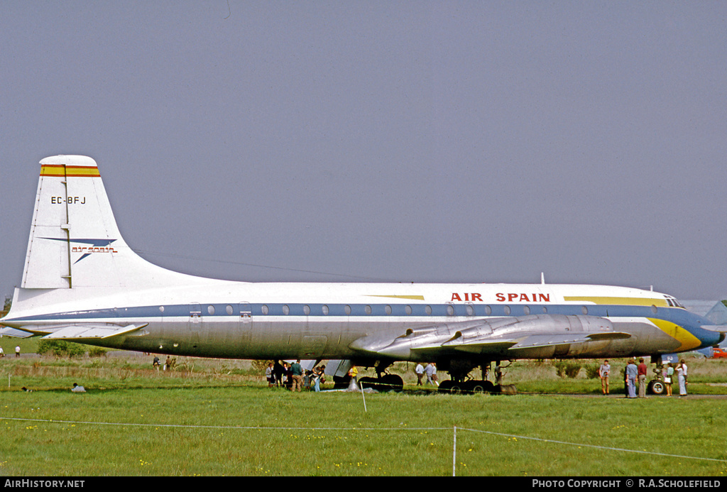 Aircraft Photo of EC-BFJ | Bristol 175 Britannia 312 | Air Spain | AirHistory.net #122652