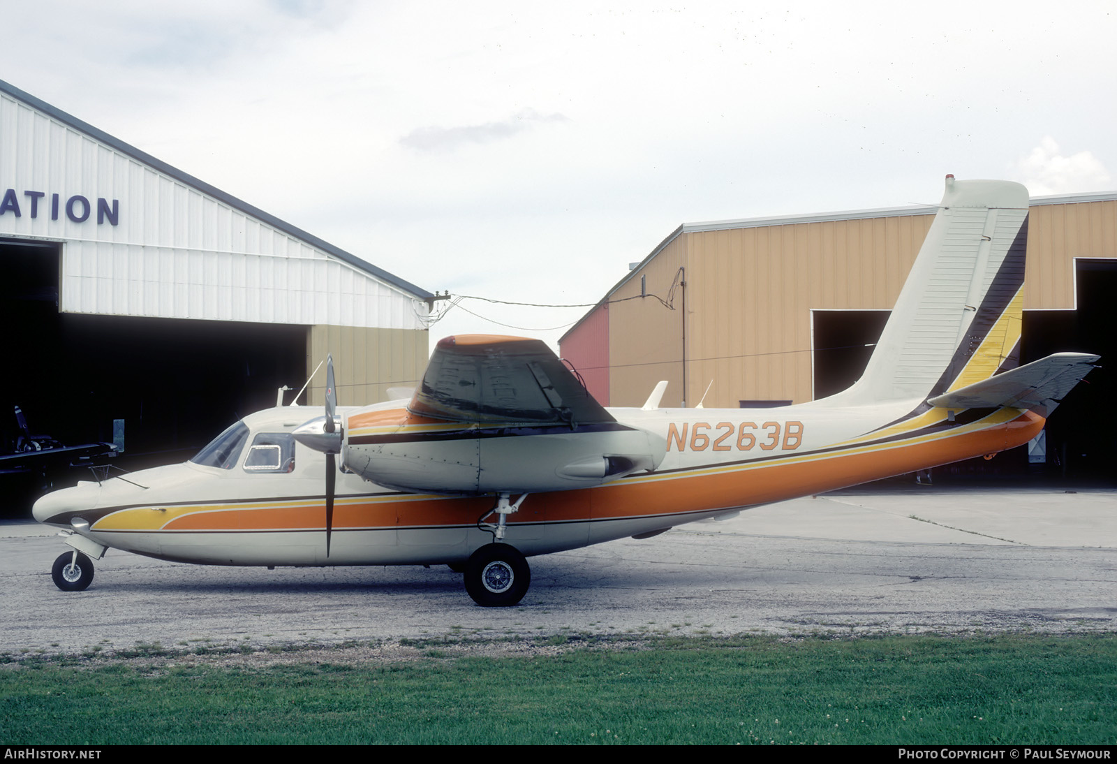 Aircraft Photo of N6263B | Aero Commander 680E Commander | AirHistory.net #122671