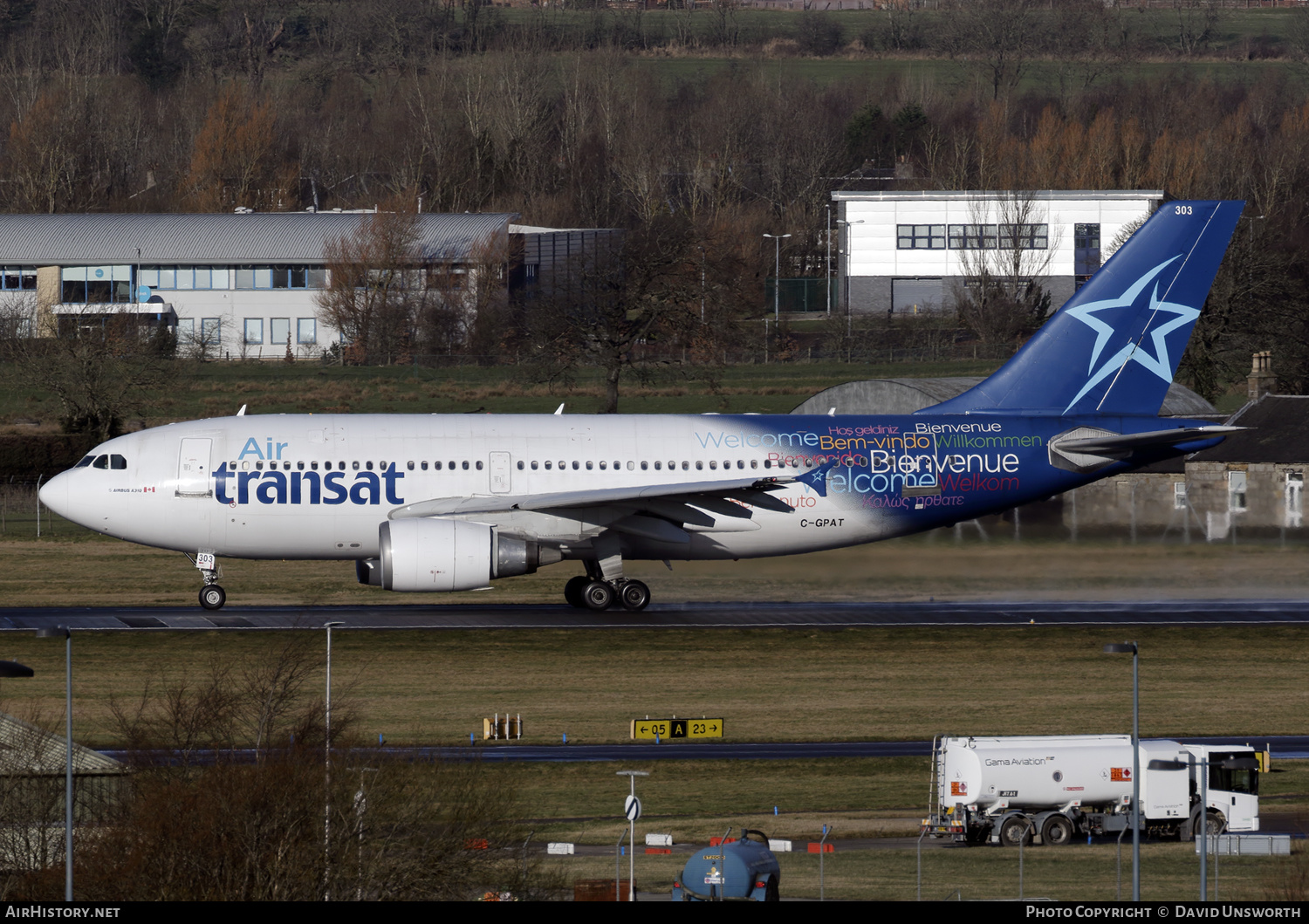Aircraft Photo of C-GPAT | Airbus A310-308/ET | Air Transat | AirHistory.net #122673
