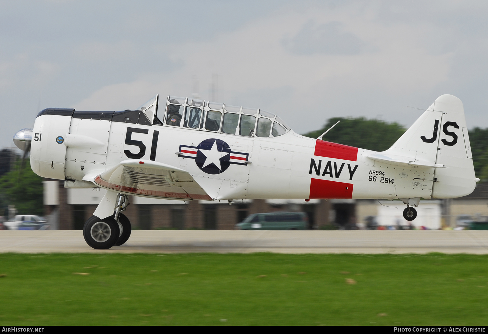 Aircraft Photo of N8994 / 66-2814 | North American AT-16 Harvard IIB | USA - Navy | AirHistory.net #122676