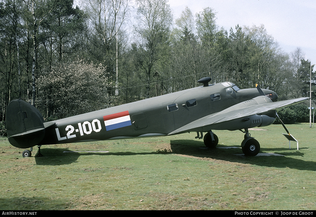 Aircraft Photo of L2-100 | Lockheed 12-26 Electra Junior | Netherlands East Indies - Air Force | AirHistory.net #122702