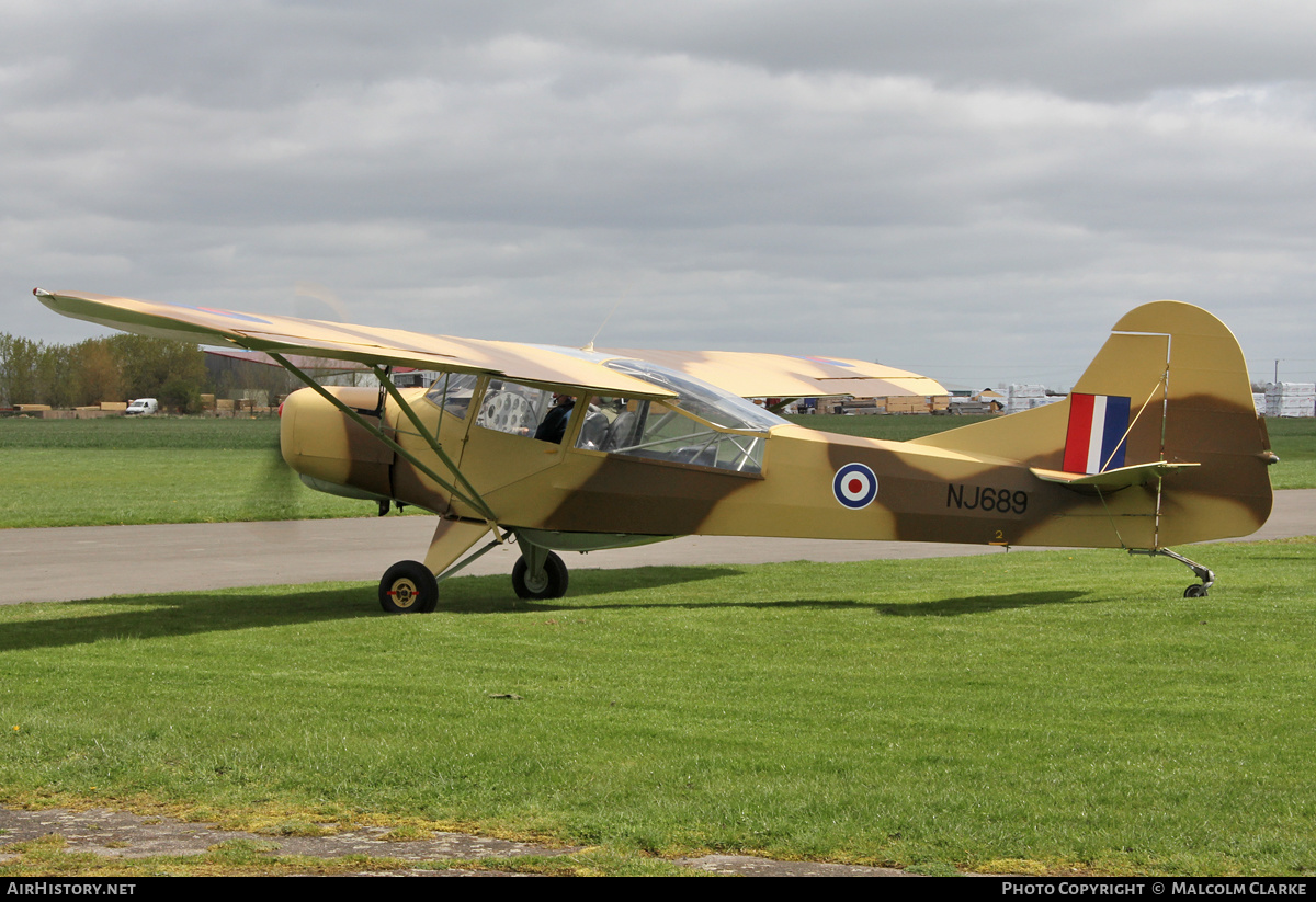 Aircraft Photo of G-ALXZ / NJ689 | Auster Mk5 150 Alpha | UK - Army | AirHistory.net #122704