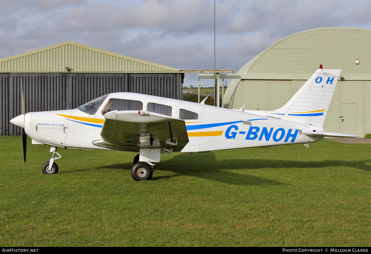 Aircraft Photo of G-BNOH | Piper PA-28-161 Warrior II | Sherburn Aero Club | AirHistory.net #122710