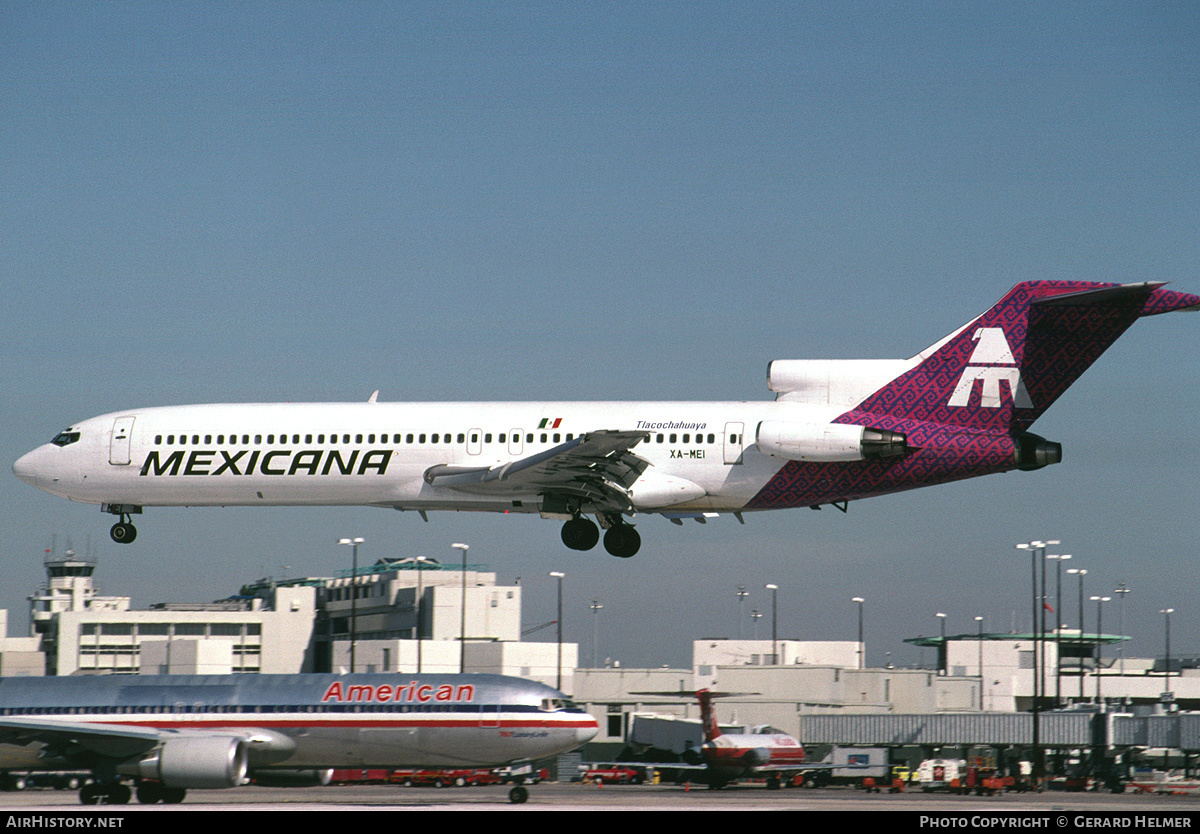 Aircraft Photo of XA-MEI | Boeing 727-264/Adv | Mexicana | AirHistory.net #122752