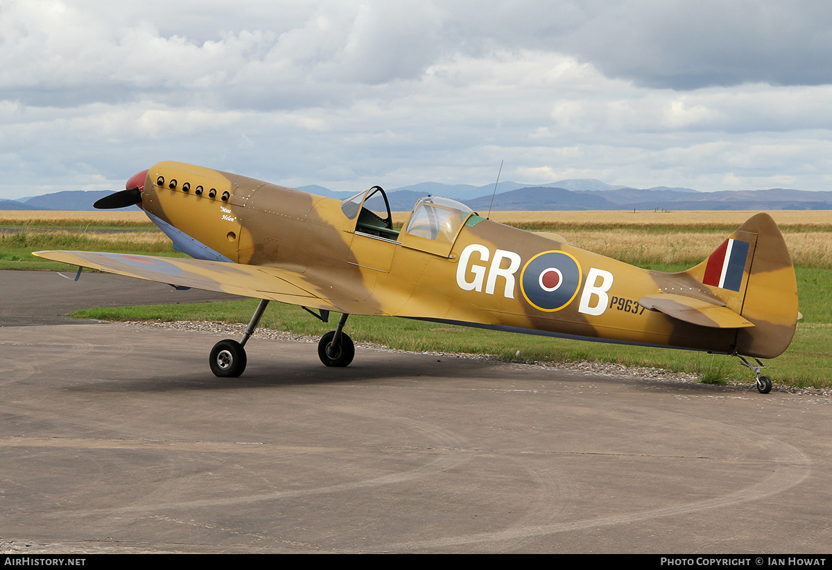 Aircraft Photo of G-RORB / P9637 | Supermarine Aircraft Spitfire Mk26 | UK - Air Force | AirHistory.net #122783