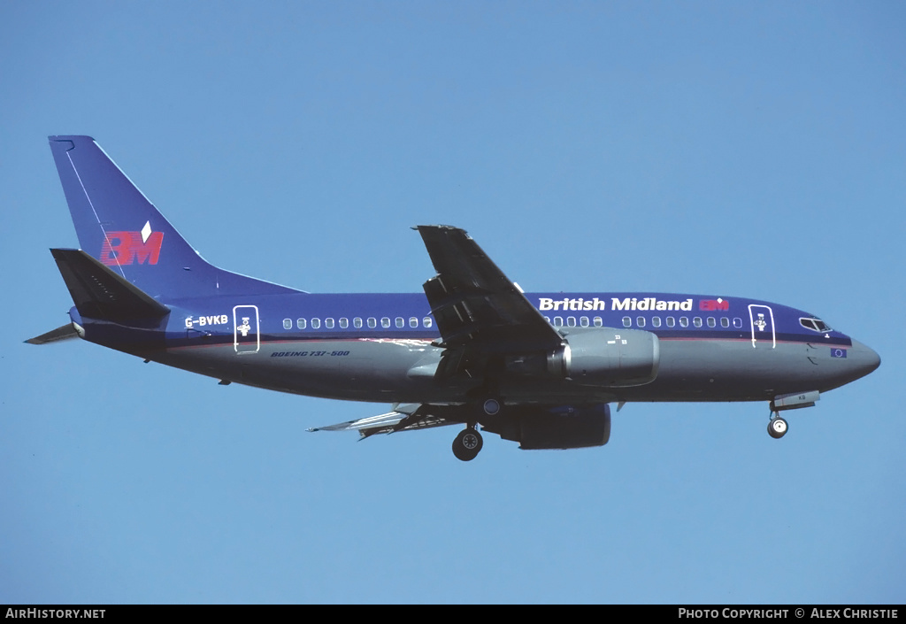 Aircraft Photo of G-BVKB | Boeing 737-59D | British Midland Airways - BMA | AirHistory.net #122808