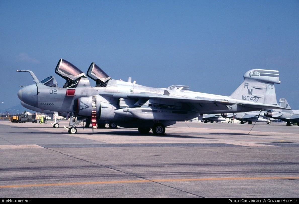 Aircraft Photo of 160437 | Grumman EA-6B Prowler (G-128) | USA - Marines | AirHistory.net #122817