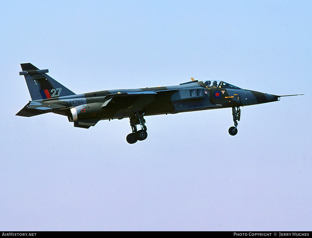 Aircraft Photo of XX765 | Sepecat Jaguar GR1 | UK - Air Force | AirHistory.net #122832