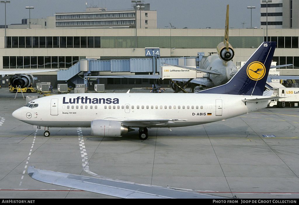 Aircraft Photo of D-ABIS | Boeing 737-530 | Lufthansa | AirHistory.net #122838