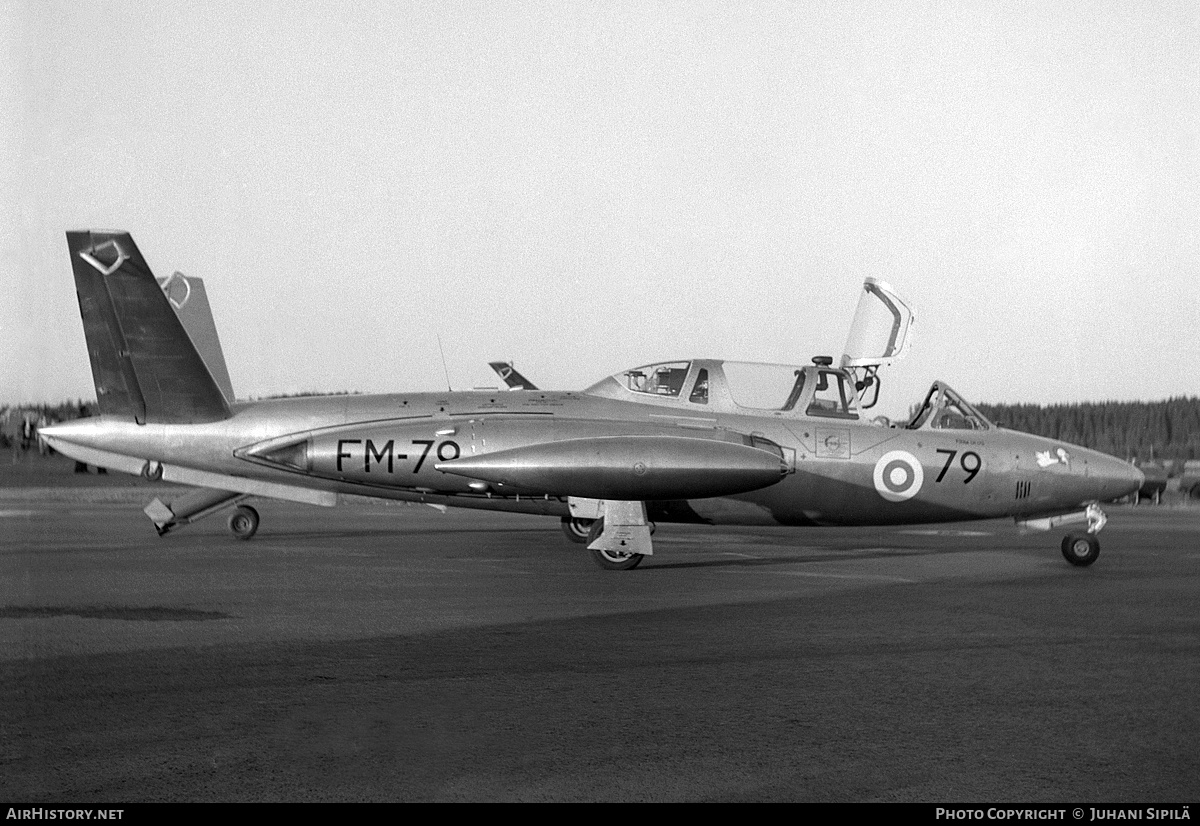 Aircraft Photo of FM-79 | Fouga CM-170R Magister | Finland - Air Force | AirHistory.net #122849