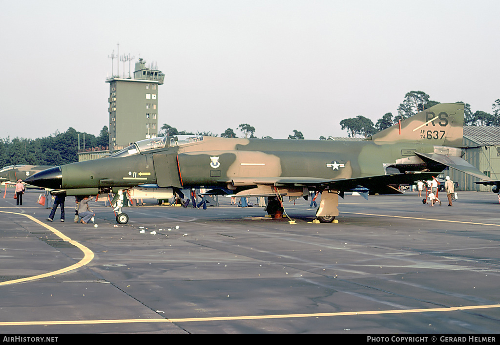 Aircraft Photo of 74-1637 / AF74-637 | McDonnell Douglas F-4E Phantom II | USA - Air Force | AirHistory.net #122859