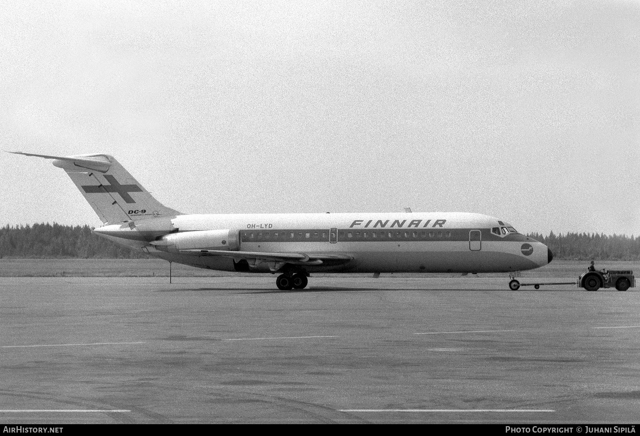 Aircraft Photo of OH-LYD | Douglas DC-9-14 | Finnair | AirHistory.net #122864