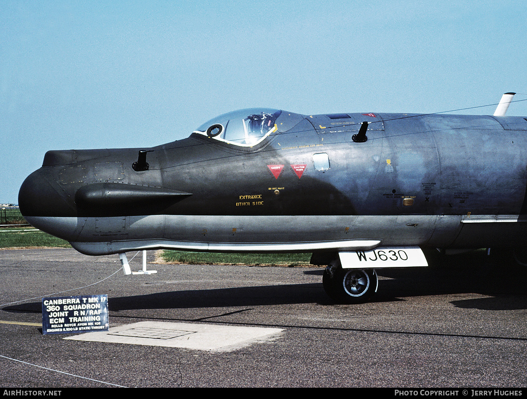Aircraft Photo of WJ630 | English Electric Canberra T17 | UK - Air Force | AirHistory.net #122866