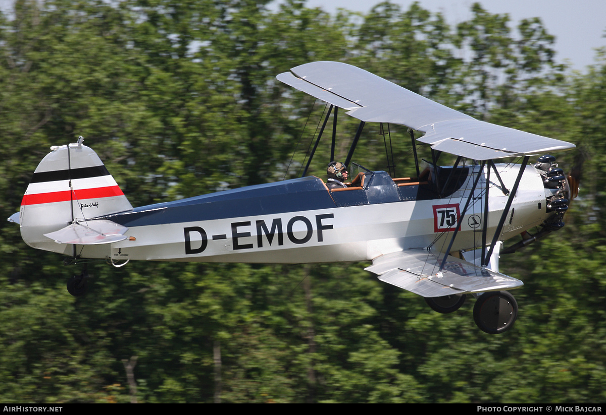 Aircraft Photo of D-EMOF | Focke-Wulf Sk12 Stieglitz (Fw-44J) | AirHistory.net #122874