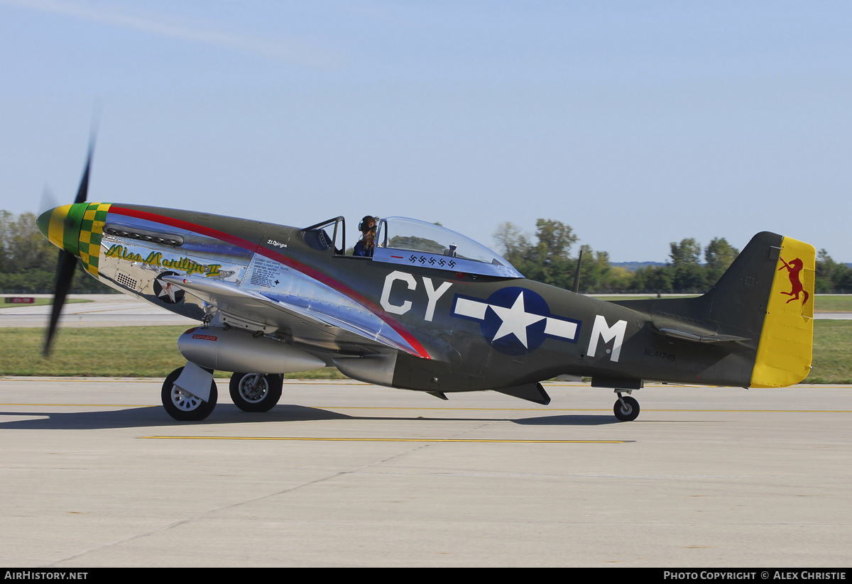 Aircraft Photo of N41749 / NL41749 | North American P-51D Mustang | USA - Air Force | AirHistory.net #122881