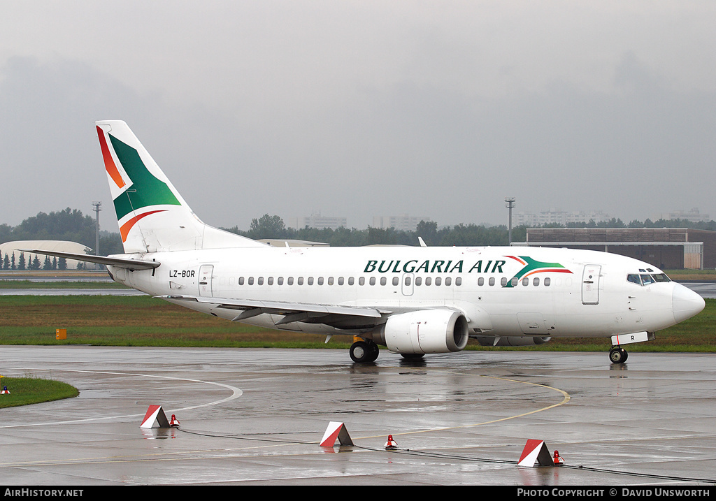 Aircraft Photo of LZ-BOR | Boeing 737-548 | Bulgaria Air | AirHistory.net #122937