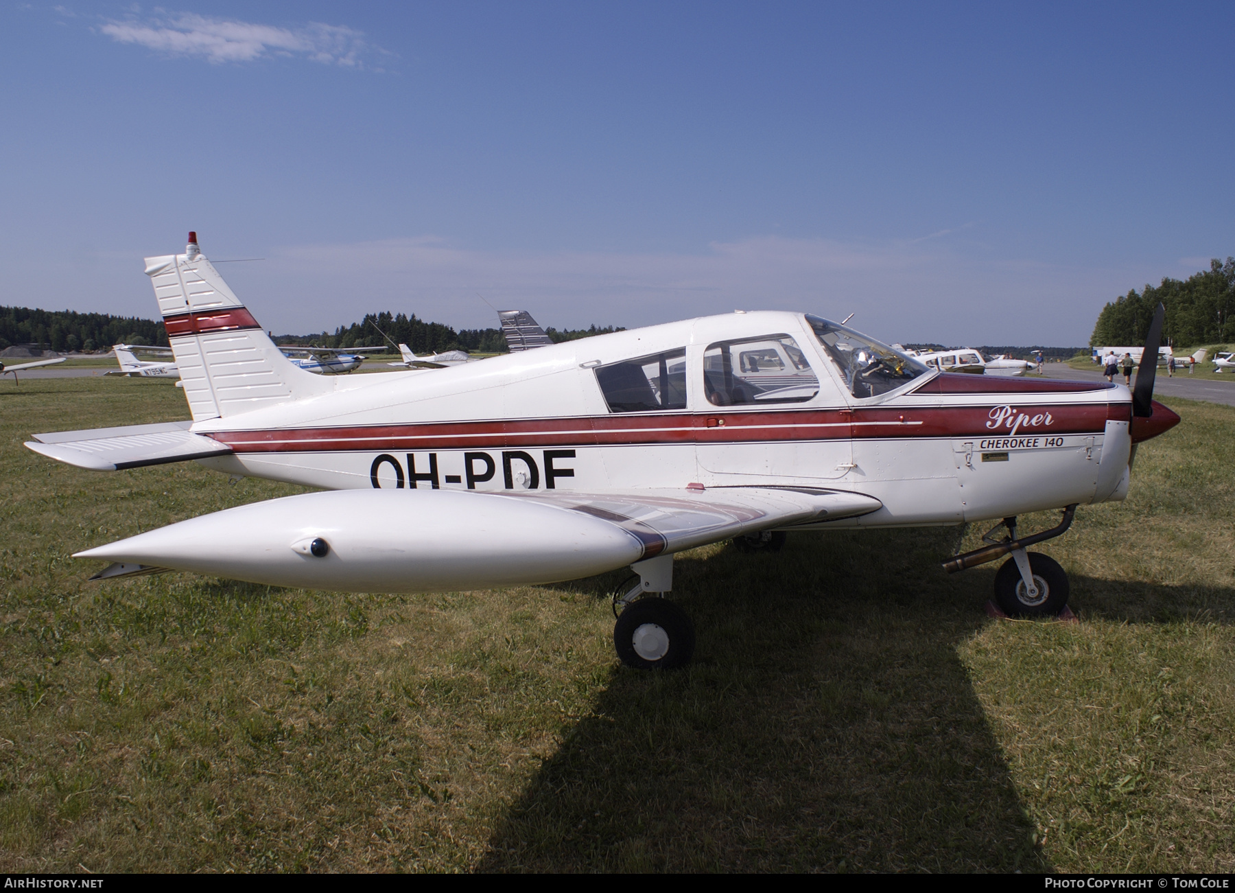 Aircraft Photo of OH-PDF | Piper PA-28-140 Cherokee E | AirHistory.net #122948