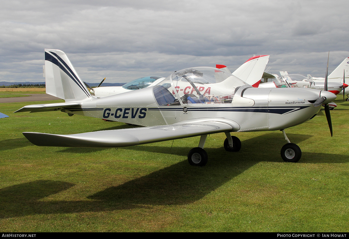 Aircraft Photo of G-CEVS | Evektor-Aerotechnik EV-97 Eurostar | AirHistory.net #122975