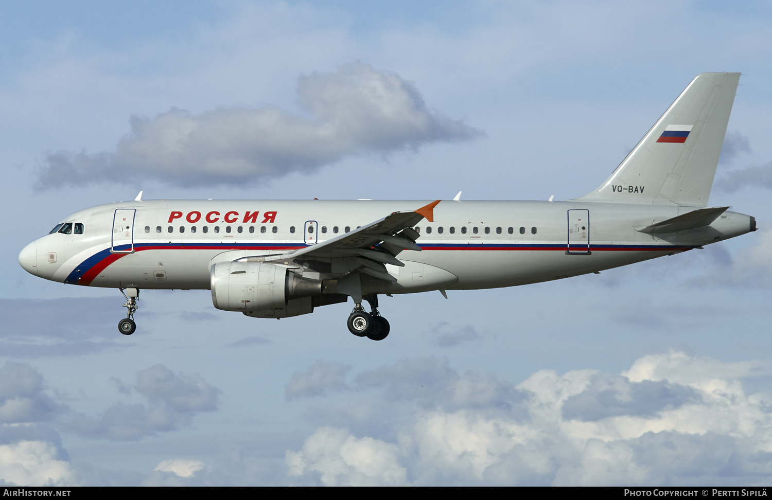 Aircraft Photo of VQ-BAV | Airbus A319-111 | Rossiya - Russian Airlines | AirHistory.net #122989