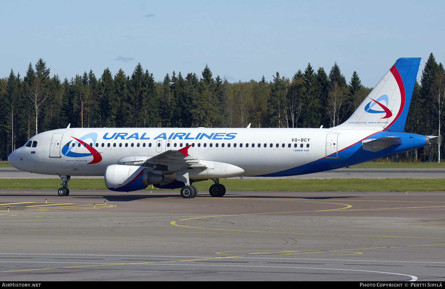 Aircraft Photo of VQ-BCY | Airbus A320-214 | Ural Airlines | AirHistory.net #122991