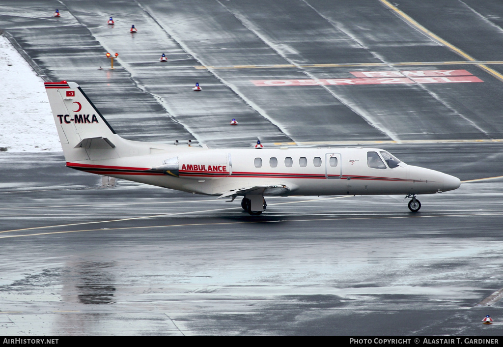 Aircraft Photo of TC-MKA | Cessna 550 Citation Bravo | AirHistory.net #122998