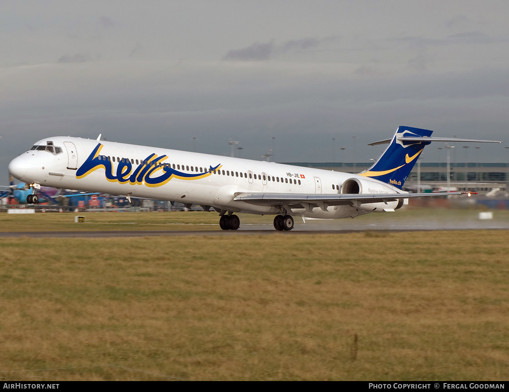 Aircraft Photo of HB-JIE | McDonnell Douglas MD-90-30 | Hello | AirHistory.net #123022