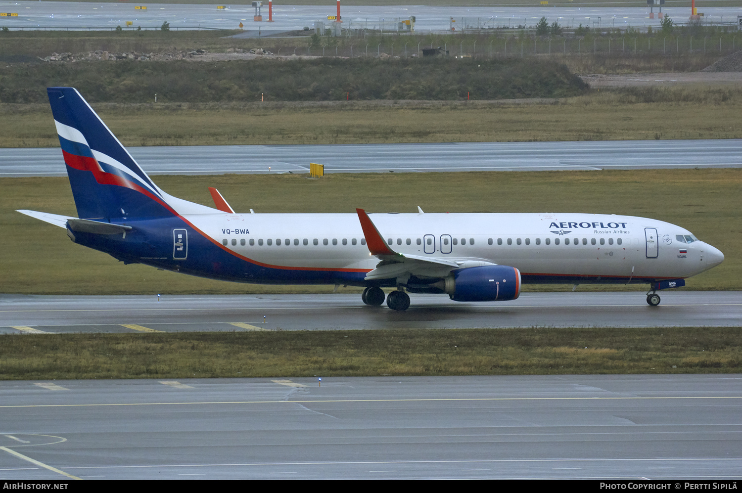 Aircraft Photo of VQ-BWA | Boeing 737-8LJ | Aeroflot - Russian Airlines | AirHistory.net #123025