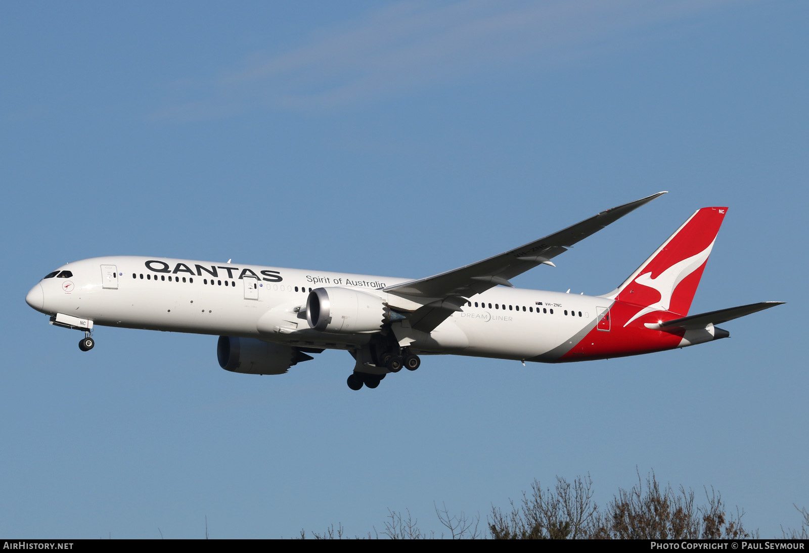 Aircraft Photo of VH-ZNC | Boeing 787-9 Dreamliner | Qantas | AirHistory.net #123030