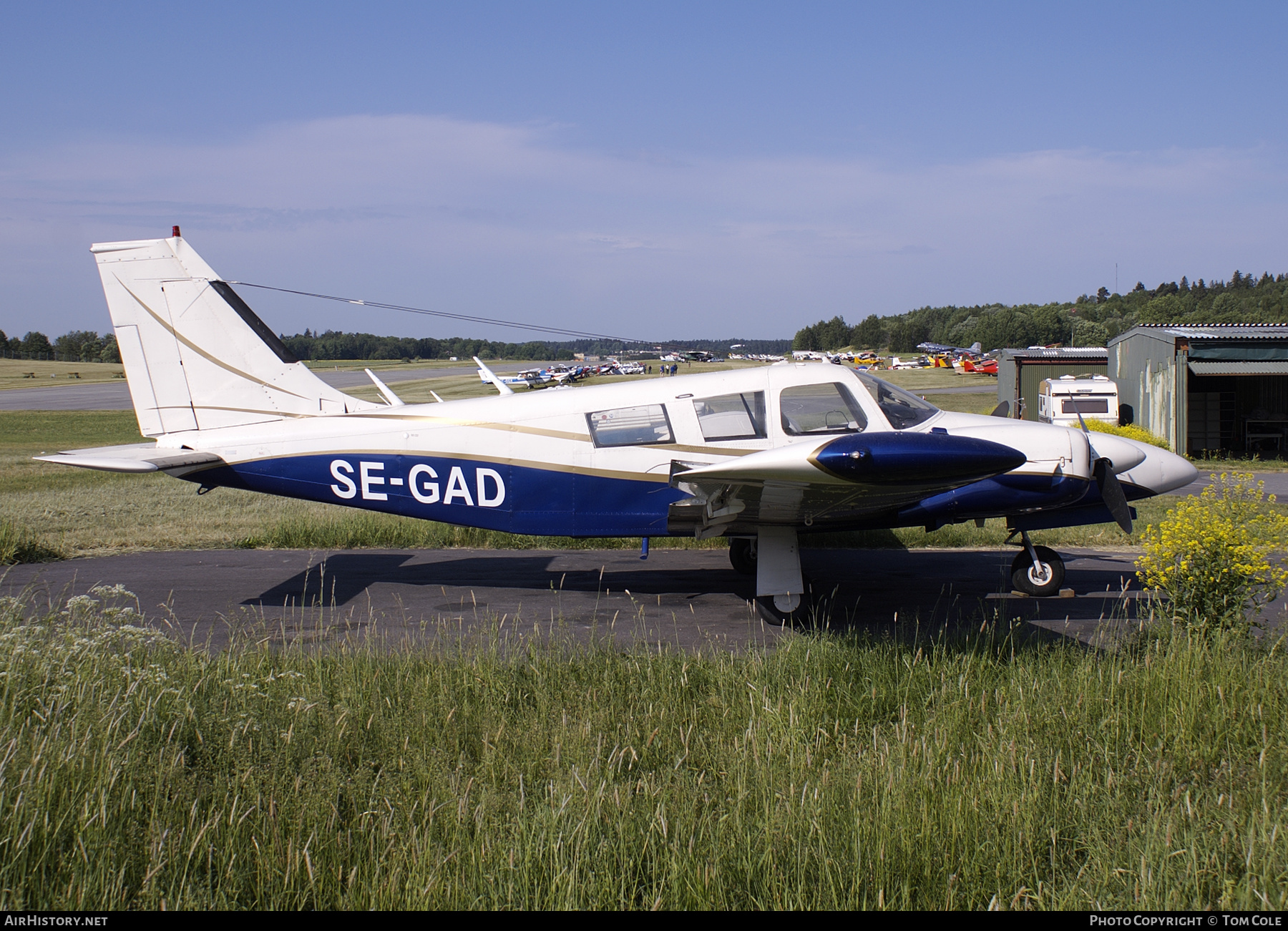 Aircraft Photo of SE-GAD | Piper PA-34-200 Seneca | AirHistory.net #123032
