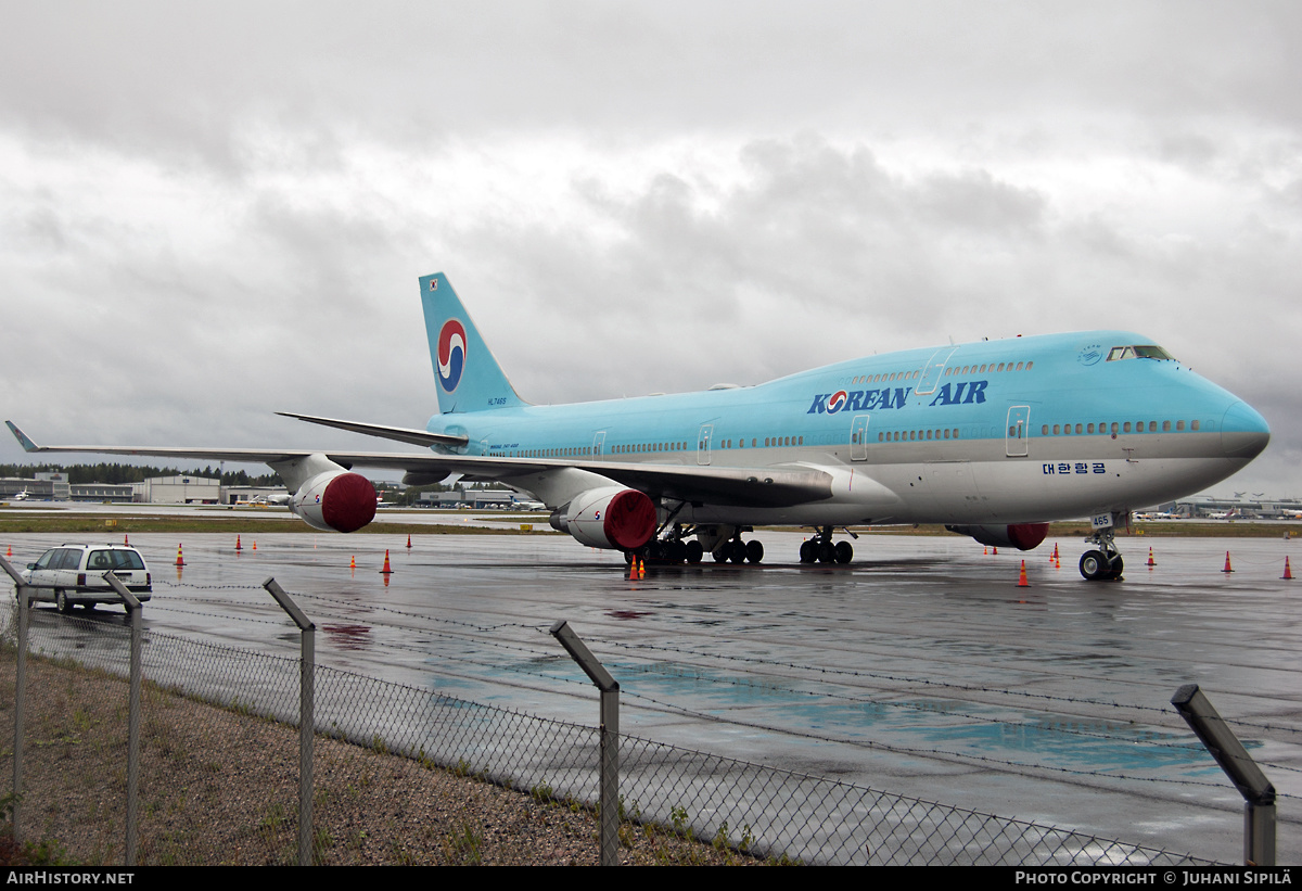 Aircraft Photo of HL7465 | Boeing 747-4B5 | Korean Air | AirHistory.net #123038