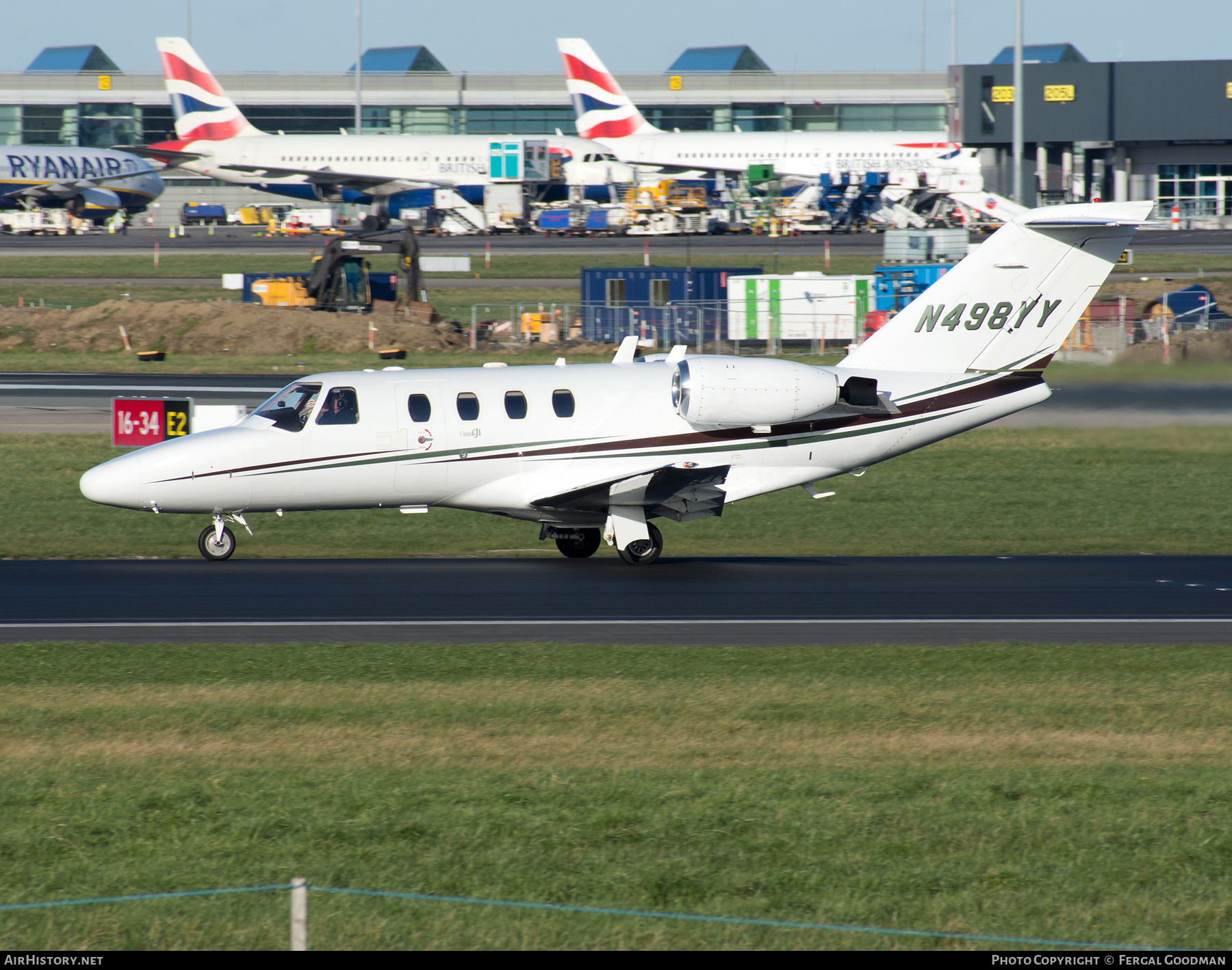 Aircraft Photo of N498YY | Cessna 525 CitationJet CJ1 | AirHistory.net #123090