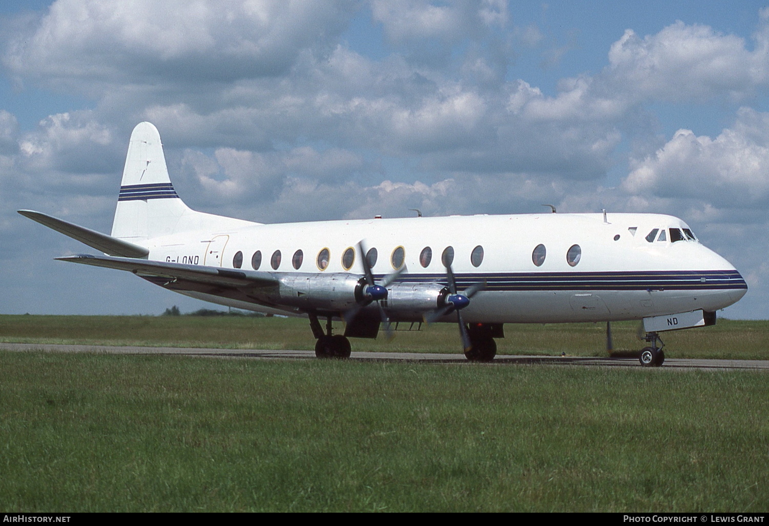 Aircraft Photo of G-LOND | Vickers 806 Viscount | London European Airways - LEA | AirHistory.net #123093