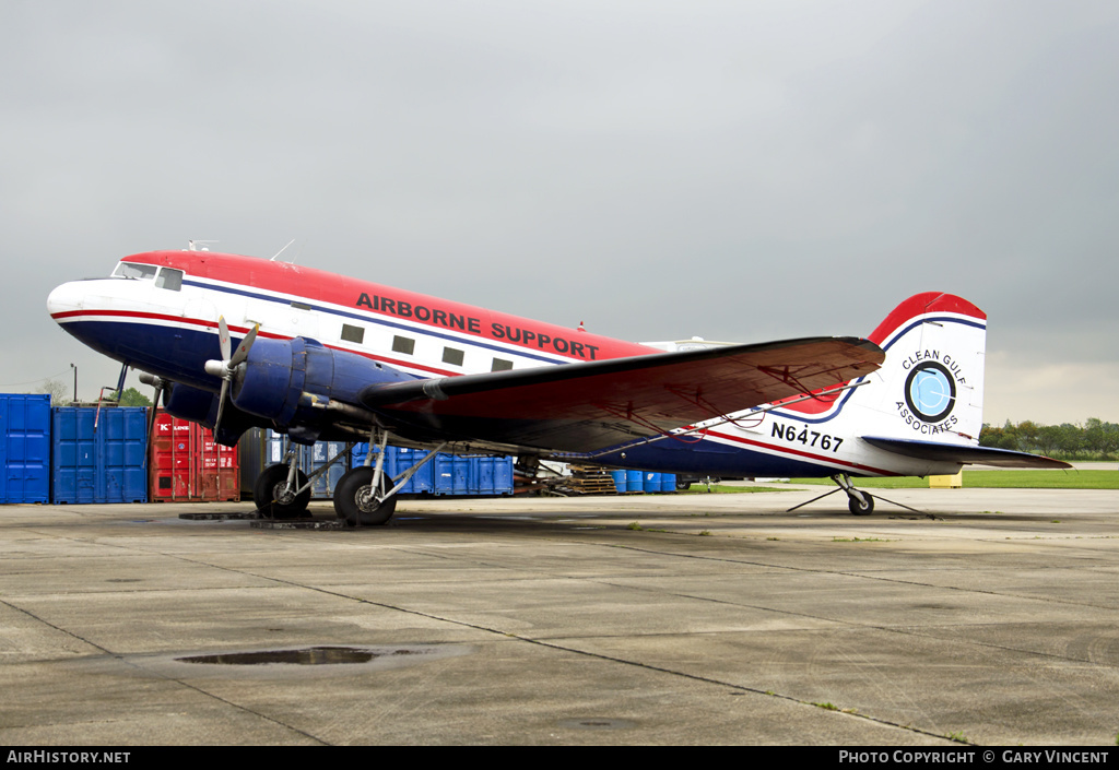 Aircraft Photo of N64767 | Douglas C-47A Dakota Mk.3 | Airborne Support | AirHistory.net #123100