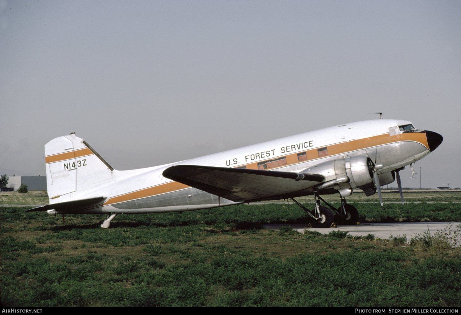 Aircraft Photo of N143Z | Douglas C-47D Skytrain | US Forest Service - USFS | AirHistory.net #123102