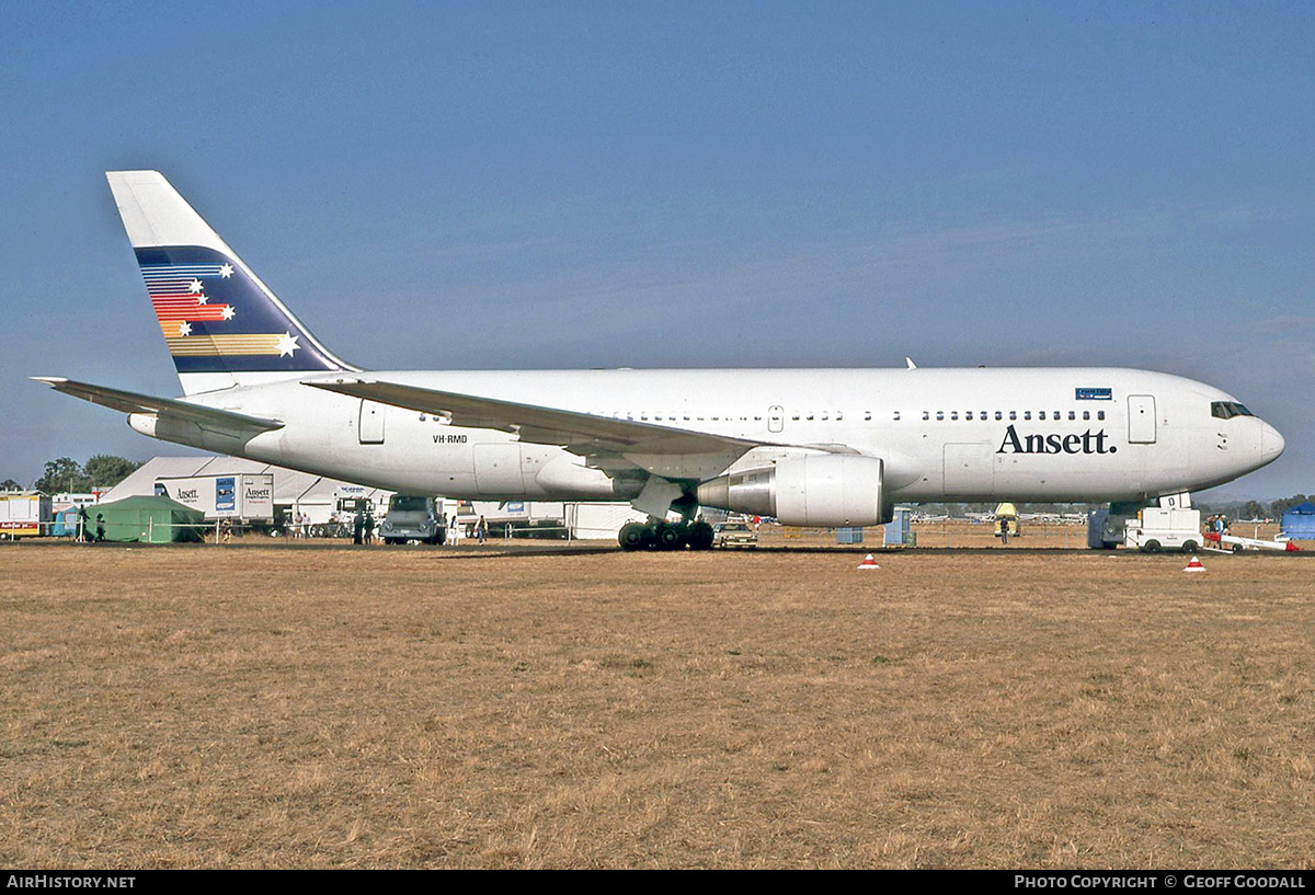 Aircraft Photo of VH-RMD | Boeing 767-277 | Ansett | AirHistory.net #123107