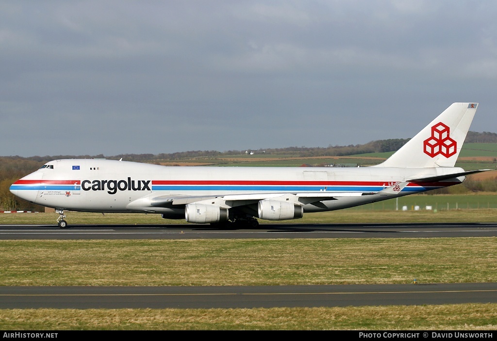 Aircraft Photo of LX-RCV | Boeing 747-4R7F/SCD | Cargolux | AirHistory.net #123109