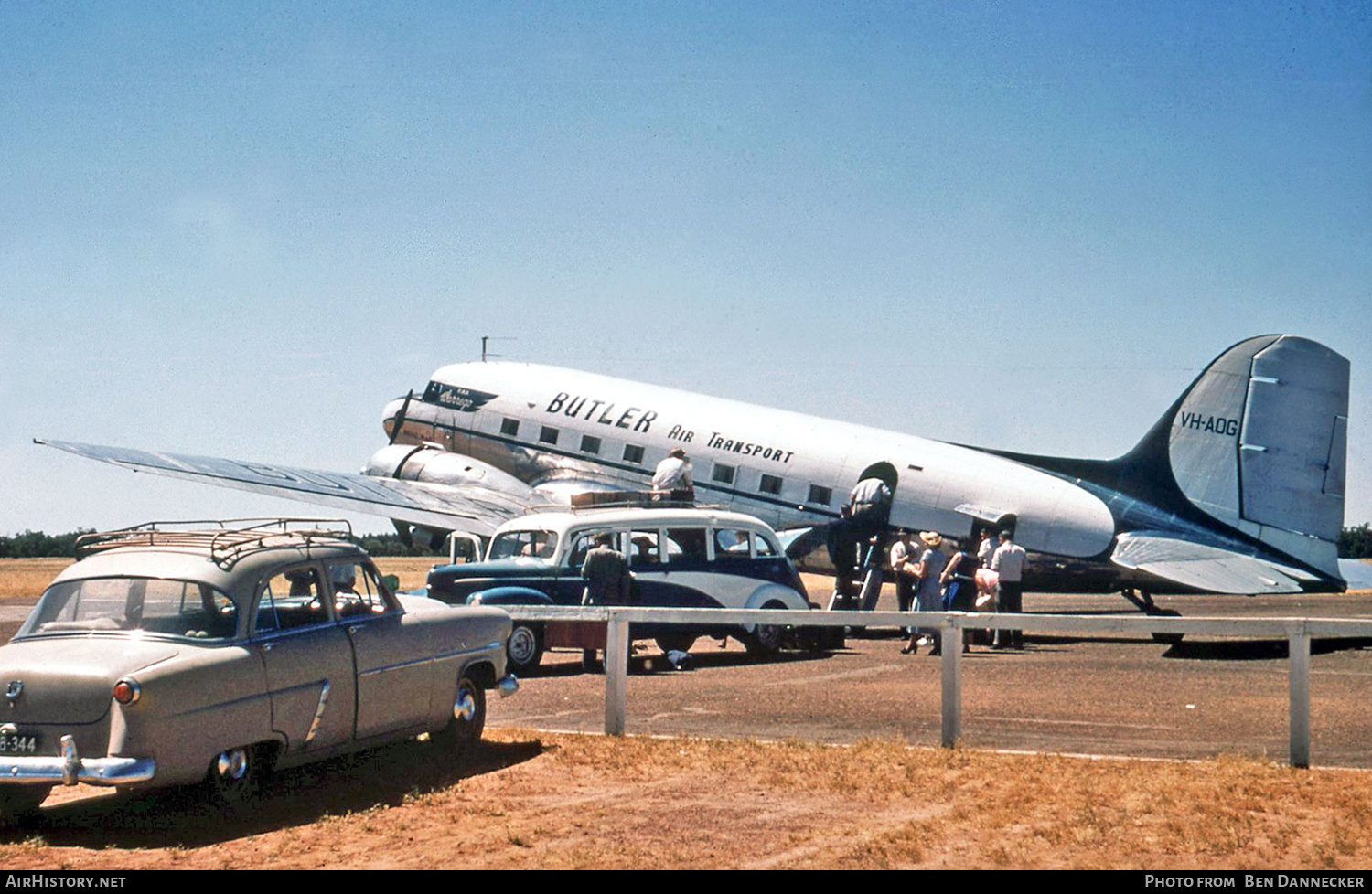 Aircraft Photo of VH-AOG | Douglas DC-3(C) | Butler Air Transport | AirHistory.net #123110